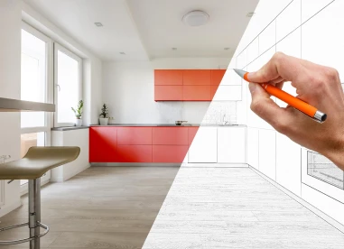 Kitchen remodel transformation